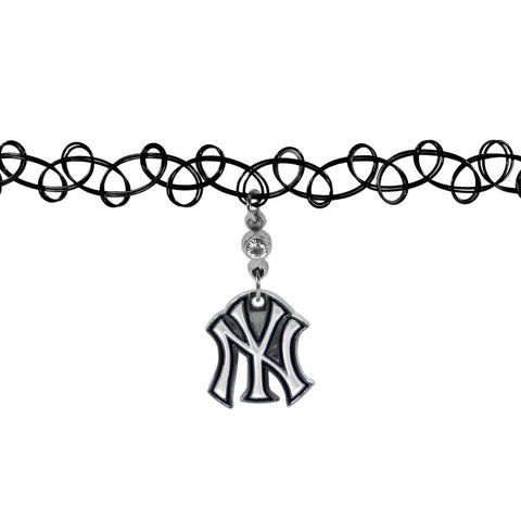 New York Yankees Necklace Knotted Choker CO