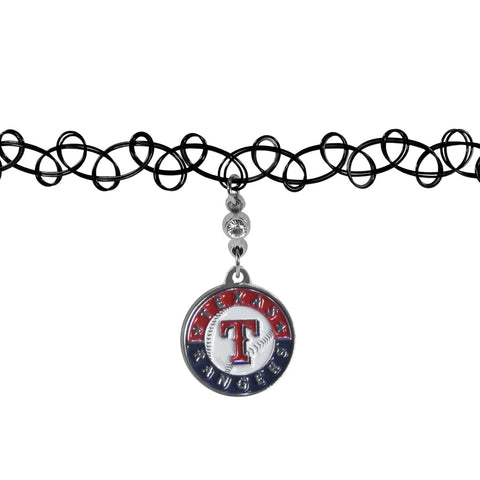 Texas Rangers Necklace Knotted Choker CO