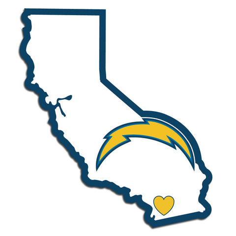 ~San Diego Chargers Decal Home State Pride - Special Order~ backorder