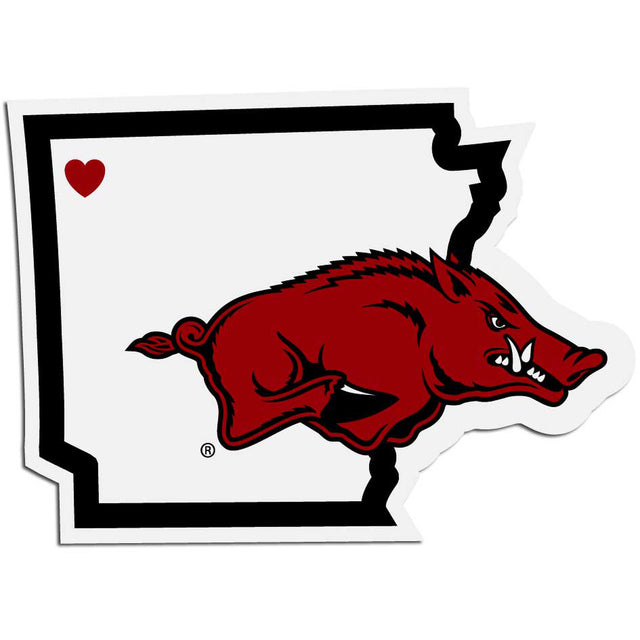 Arkansas Razorbacks Decal Home State Pride Style