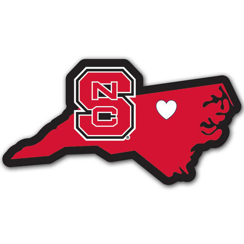 North Carolina State Wolfpack Decal Home State Pride Style - Special Order