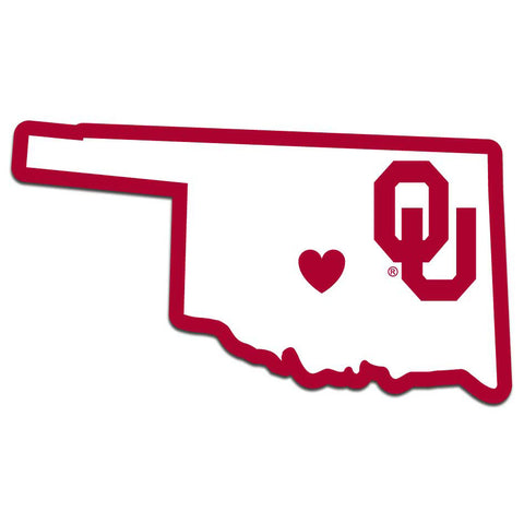 ~Oklahoma Sooners Decal Home State Pride Style - Special Order~ backorder