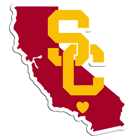 USC Trojans Decal Home State Pride Style - Special Order