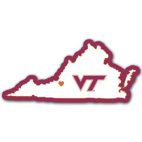 ~Virginia Tech Hokies Decal Home State Pride Style - Special Order~ backorder
