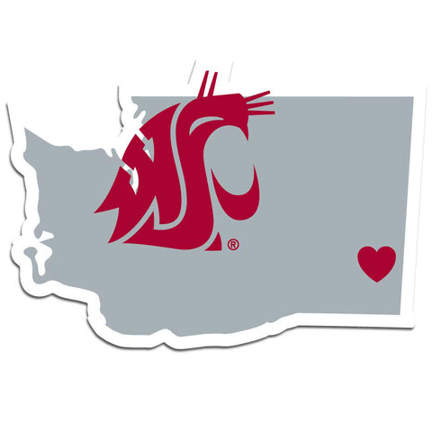 ~Washington State Cougars Decal Home State Pride Style - Special Order~ backorder