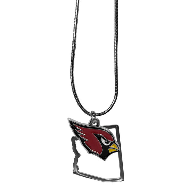 Collar con dije del estado de los Cardenales de Arizona