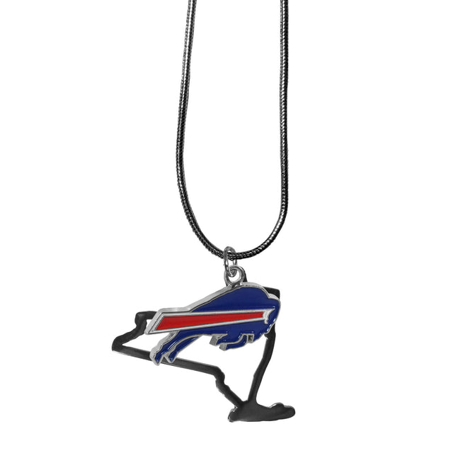 Collar con dije del estado de los Buffalo Bills