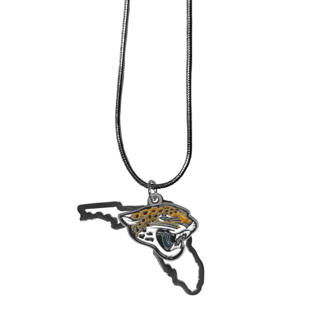 Collar con dije del estado de los Jacksonville Jaguars