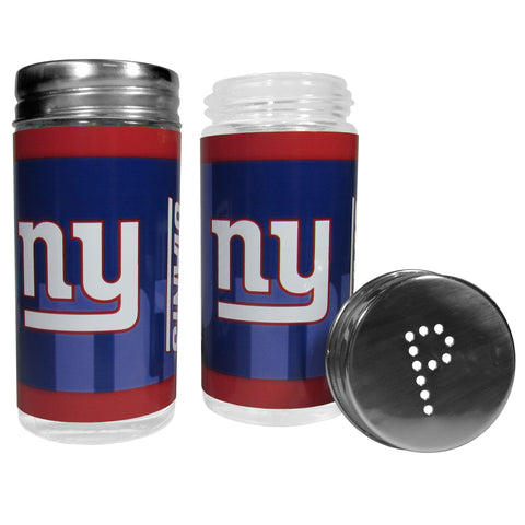 New York Giants Salt and Pepper Shakers Tailgater