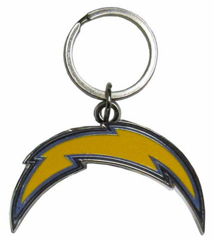 ~Los Angeles Chargers Keychain Logo Cut Style Chrome~ backorder