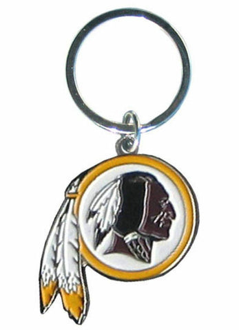 ~Washington Redskins Chrome Logo Cut Keychain~ backorder
