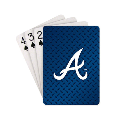 Atlanta Braves Playing Cards Diamond Plate