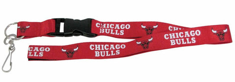 Chicago Bulls Lanyard - Breakaway with Key Ring - Special Order