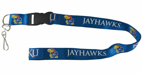 ~Kansas Jayhawks Lanyard - Breakaway with Key Ring - Special Order~ backorder
