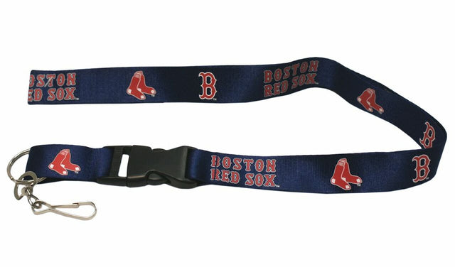 Boston Red Sox Lanyard - Breakaway with Key Ring