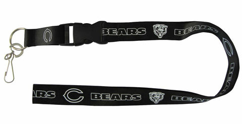 ~Chicago Bears Lanyard - Breakaway with Key Ring - Blackout~ backorder