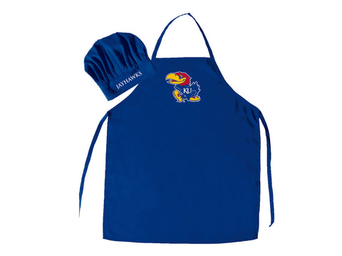 ~Kansas Jayhawks Apron and Chef Hat Set - Special Order~ backorder