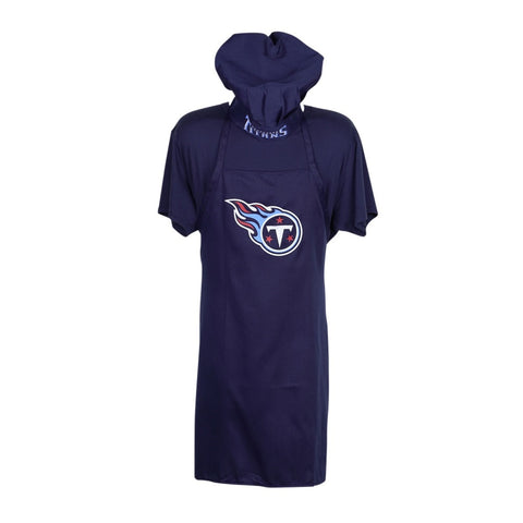Tennessee Titans Apron and Chef Hat Set Navy
