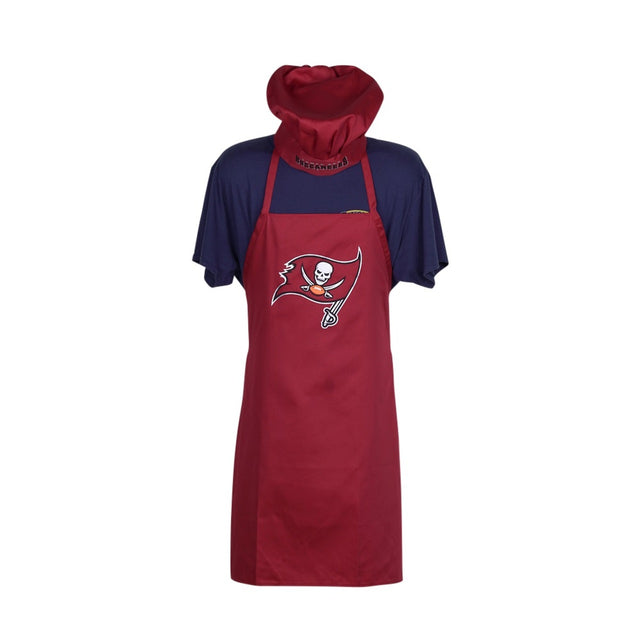 Conjunto de delantal y gorro de chef de los Tampa Bay Buccaneers