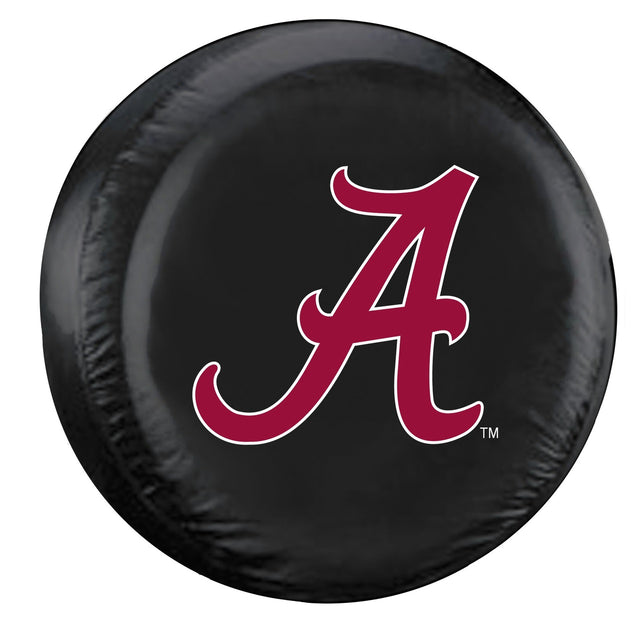 Funda para neumáticos Alabama Crimson Tide, tamaño grande, color negro