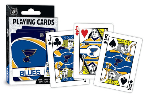 St. Louis Blues Playing Cards Logo