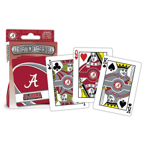Alabama Crimson Tide Playing Cards Logo