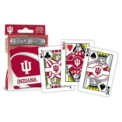 ~Indiana Hoosiers Playing Cards Logo Special Order~ backorder