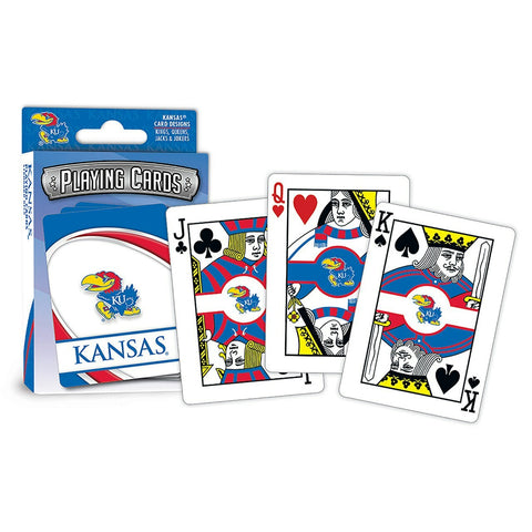 Kansas Jayhawks Playing Cards Logo