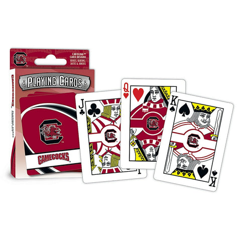 South Carolina Gamecocks Playing Cards Logo