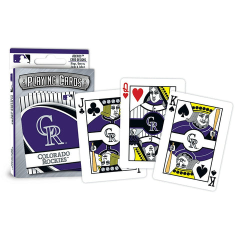 Colorado Rockies Playing Cards Logo