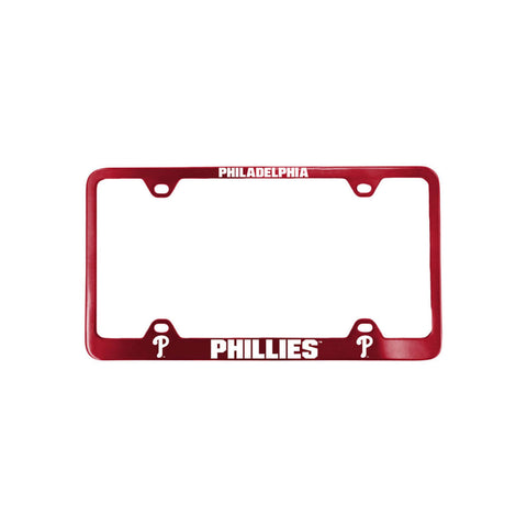 ~Philadelphia Phillies License Plate Frame Laser Cut Red~ backorder
