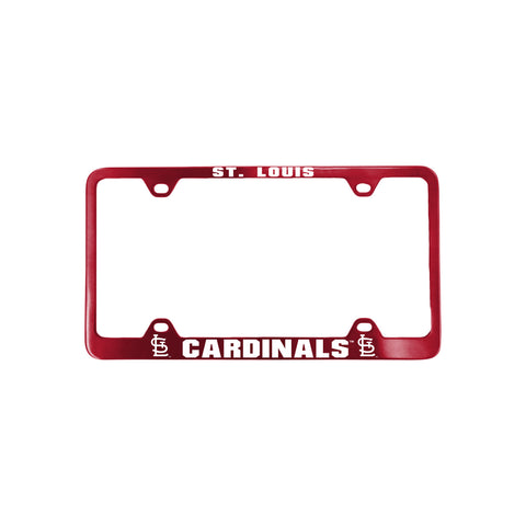 ~St. Louis Cardinals License Plate Frame Laser Cut Red~ backorder