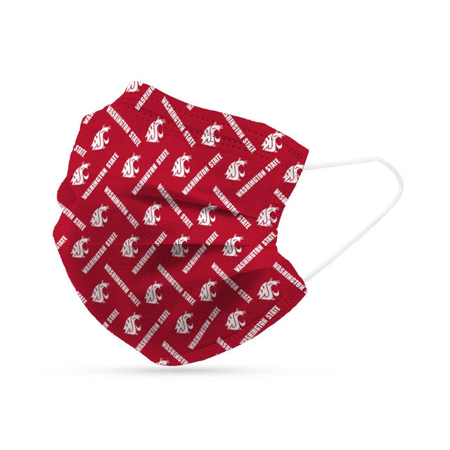 Washington State Cougars Face Mask Disposable 6 Pack