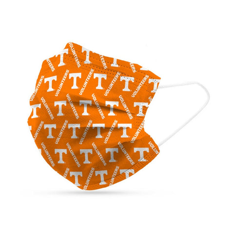 ~Tennessee Volunteers Face Mask Disposable 6 Pack~ backorder