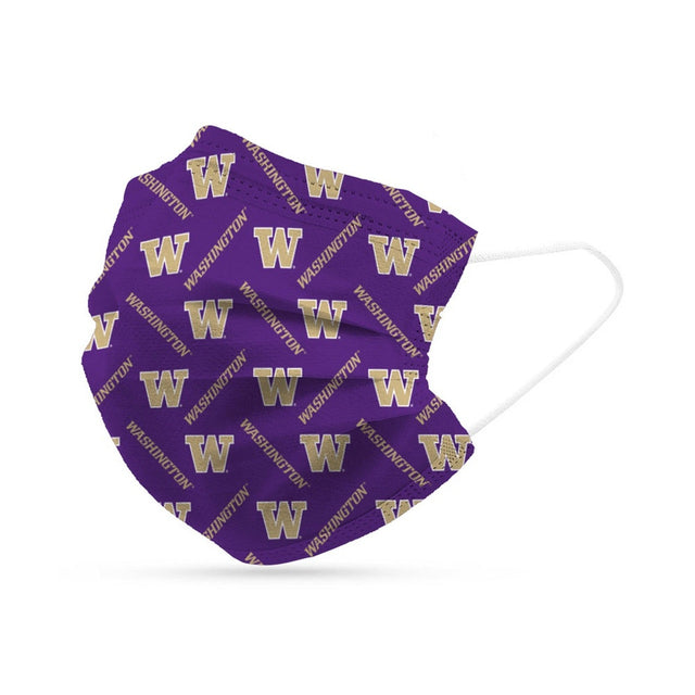 Washington Huskies Face Mask Disposable 6 Pack