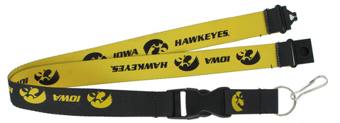 Iowa Hawkeyes Lanyard Reversible