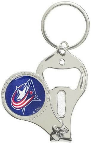 ~Columbus Blue Jackets Keychain Multi-Function - Special Order~ backorder