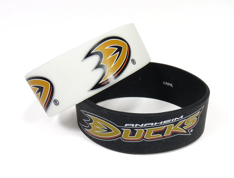Anaheim Ducks Bracelets - 2 Pack Wide - Special Order