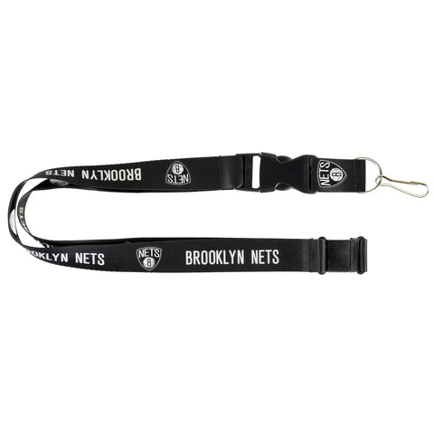 ~Brooklyn Nets Lanyard - Black - Special Order~ backorder