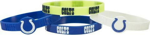 Indianapolis Colts Bracelets 4 Pack Silicone