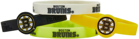 ~Boston Bruins Bracelets - 4 Pack Silicone - Special Order~ backorder
