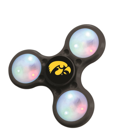 Iowa Hawkeyes Spinners 3 Prong LED Style CO