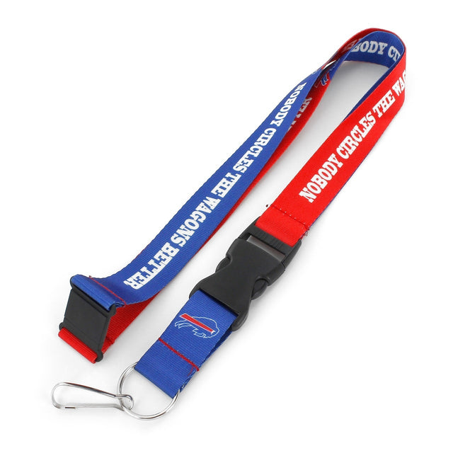 Buffalo Bills Lanyard Breakaway Style Slogan Design