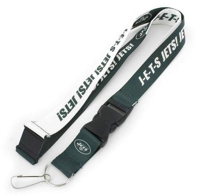 New York Jets Lanyard Breakaway Style Slogan Design