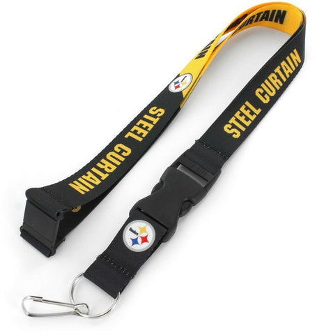 Pittsburgh Steelers Lanyard Breakaway Style Slogan Design