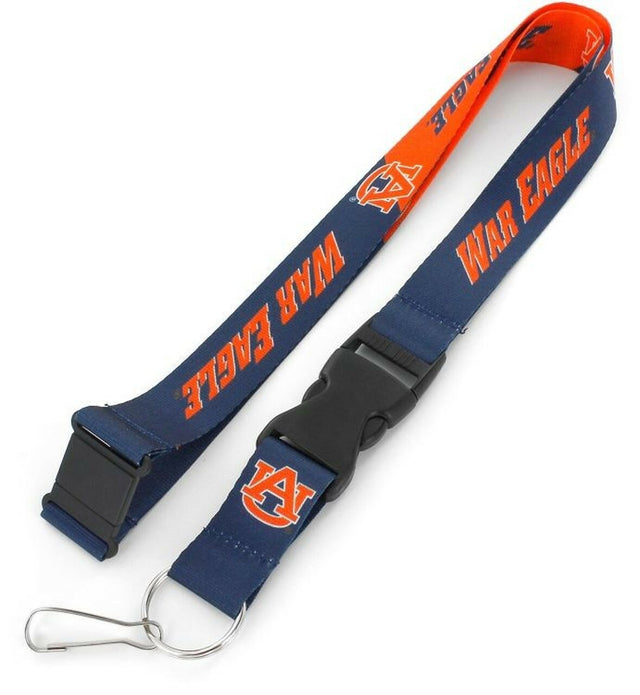 Auburn Tigers Lanyard Breakaway Style Slogan Design