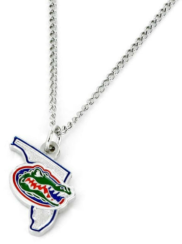 Florida Gators Necklace State Design