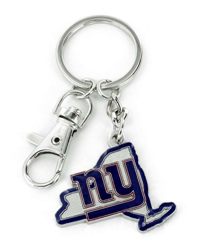 New York Giants Keychain State Design