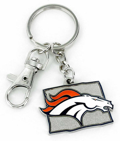 ~Denver Broncos Keychain State Design - Special Order~ backorder