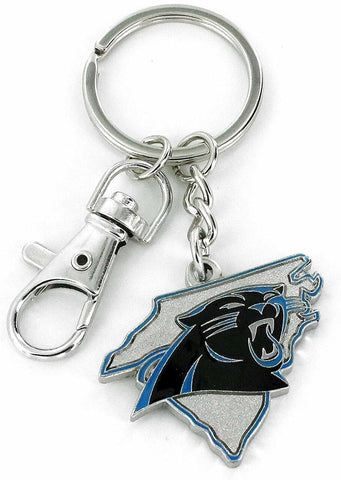 Carolina Panthers Keychain State Design - Special Order